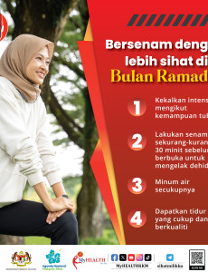 Bersenam Dengan Lebih Sihat di Bulan Ramadan